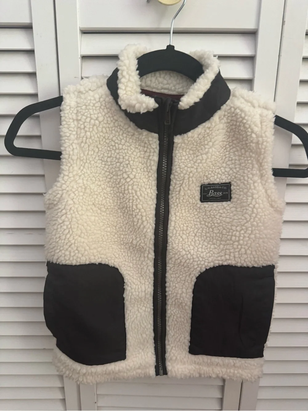 Kids 4T G.H. Bass Soft Sherpa Vest